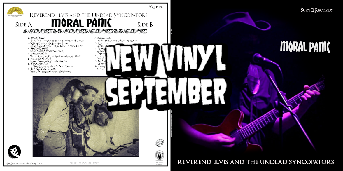 New Vinyl Reverend Elvis